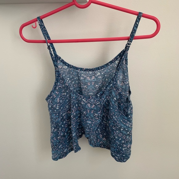 Abercrombie and Fitch blue tank - Picture 3 of 3